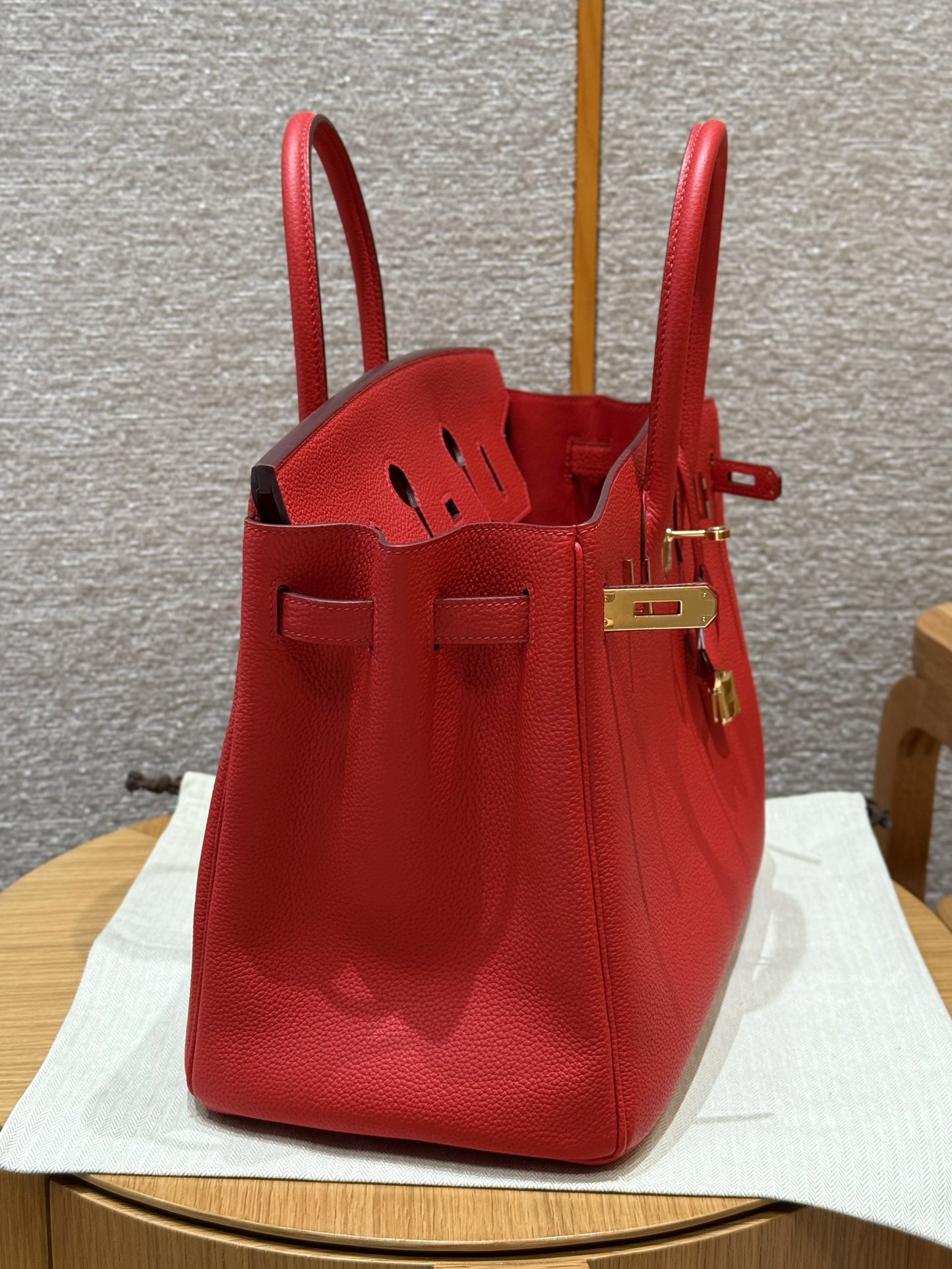 Hermès Birkin 35 Rouge casaque togo