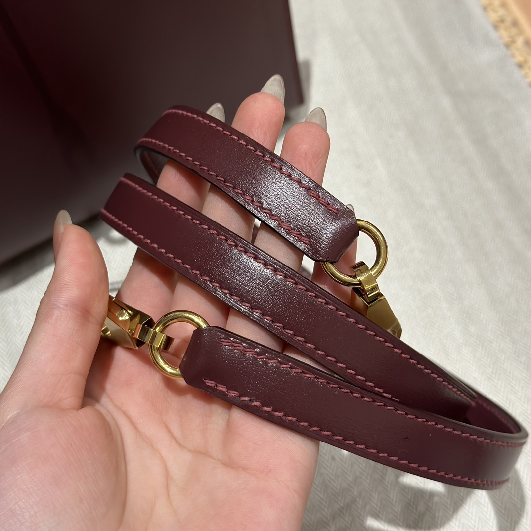 Hermès  Kelly 25 Rouge H Box