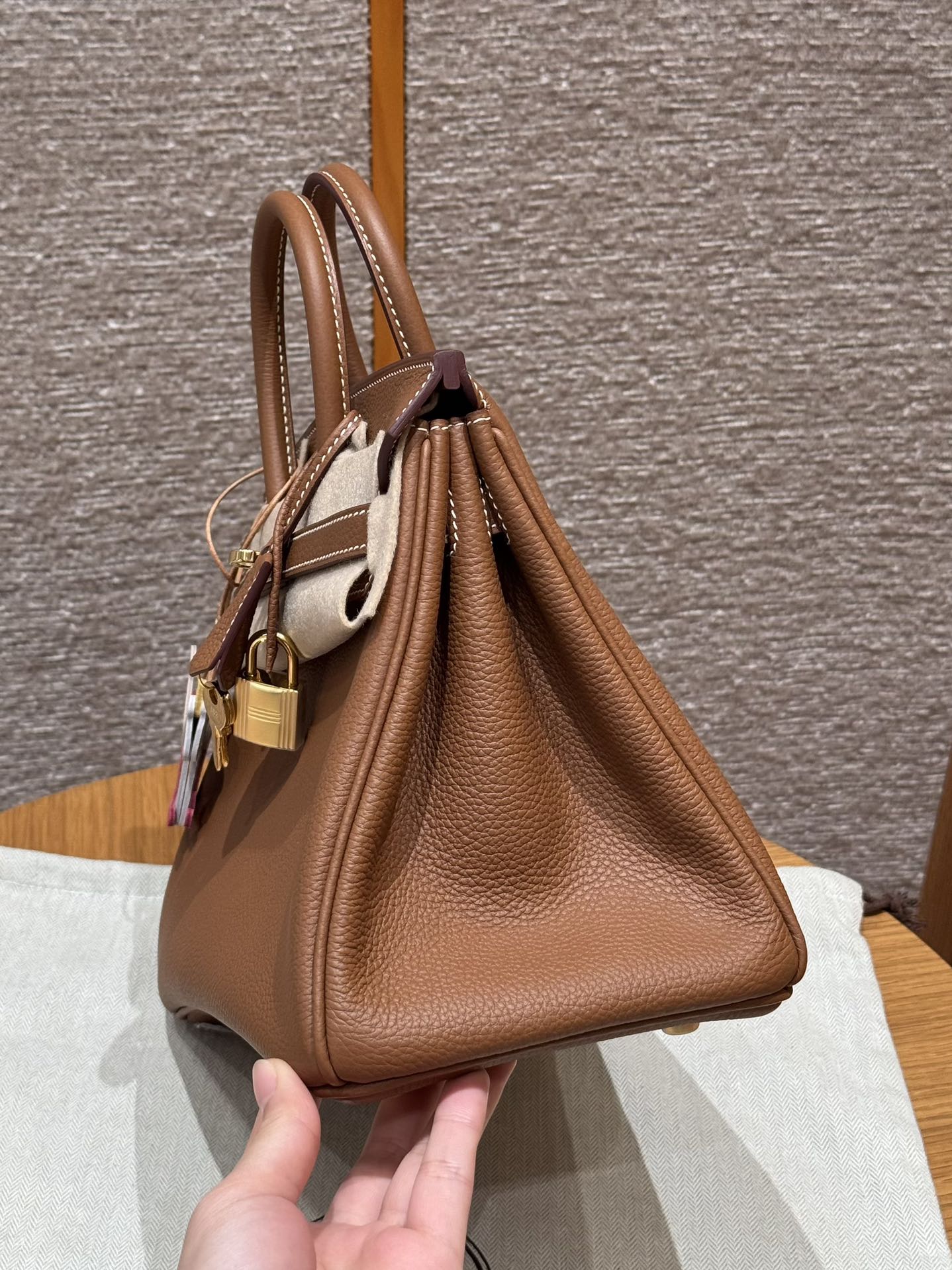 Hermès Birkin 25 Gold  togo