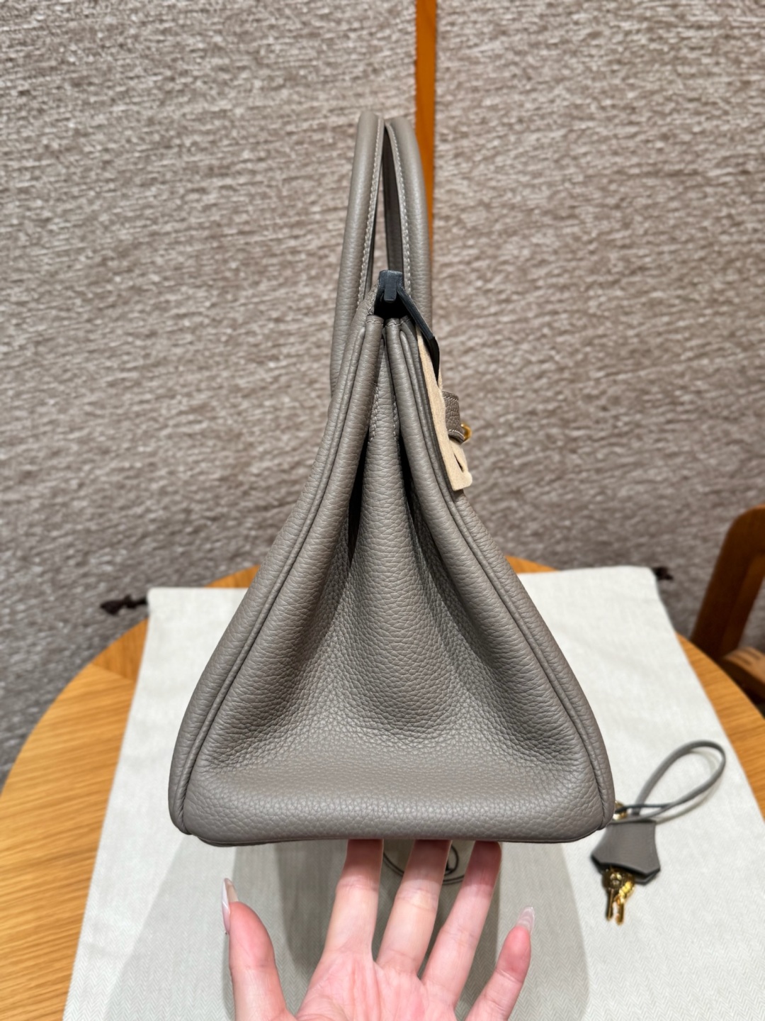 Hermès Birkin 30 Girs Asphalte Togo