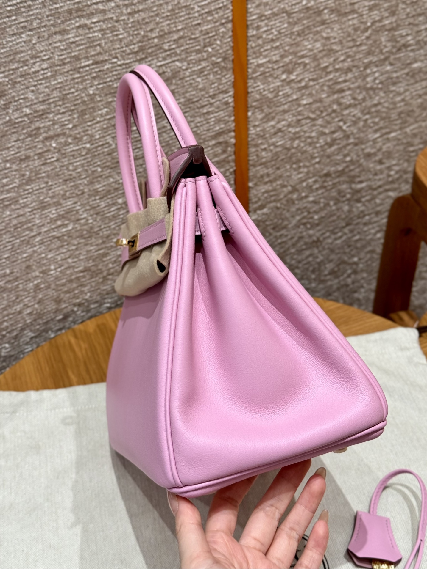 Hermès Birkin 25 Mauve Swift