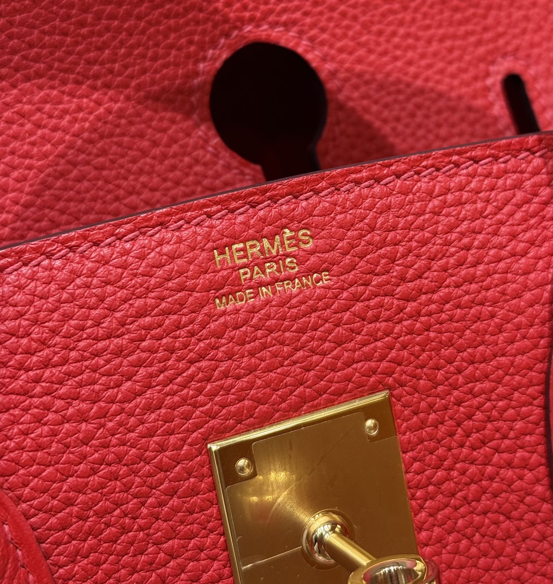 Hermès Birkin 35 Rouge casaque togo