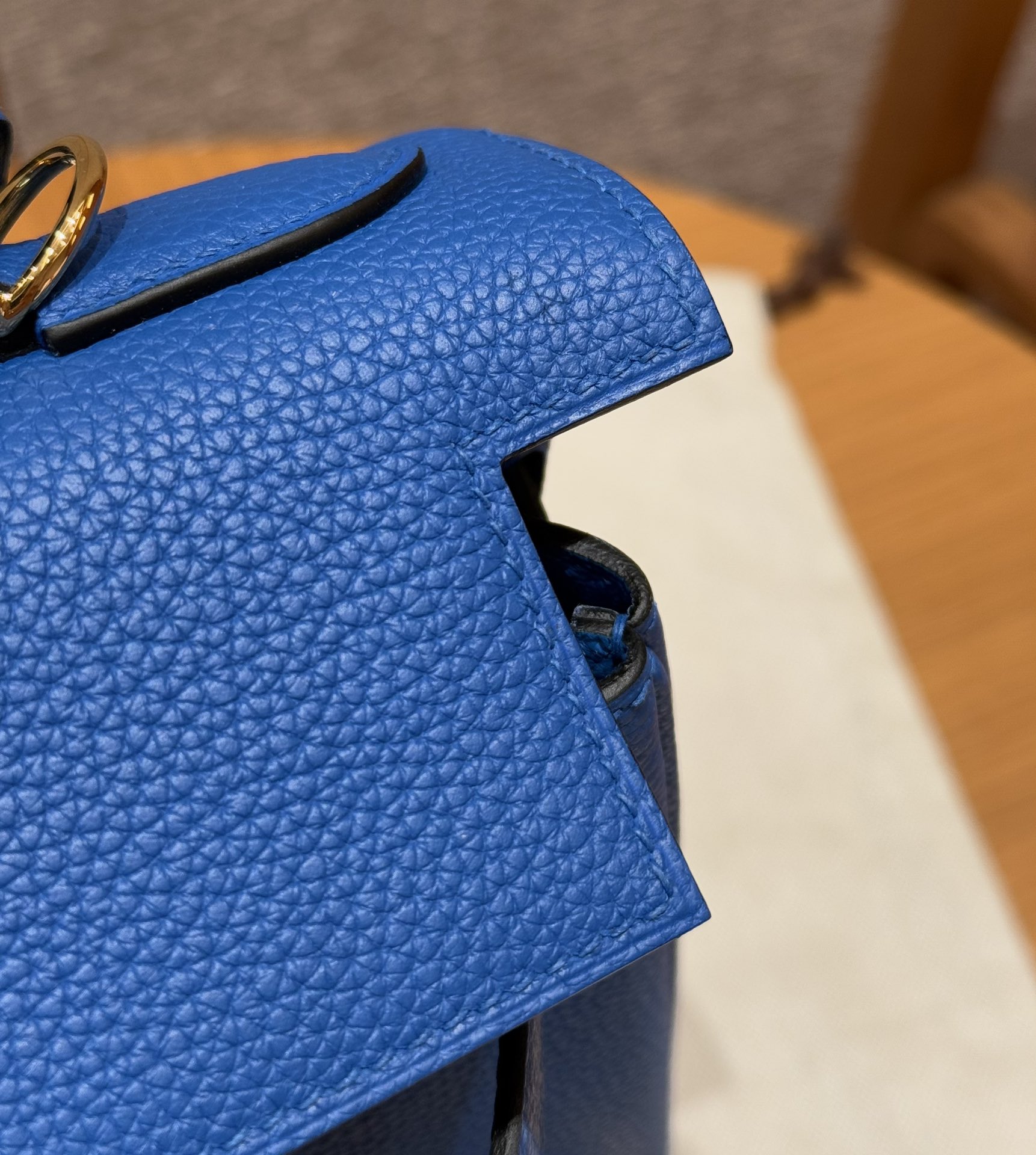 Hermès  Kelly 25 Blue France Togo