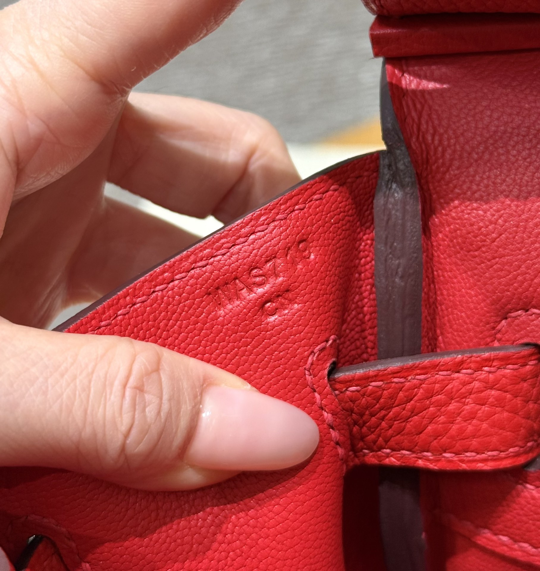 Hermès Birkin 35 Rouge casaque togo
