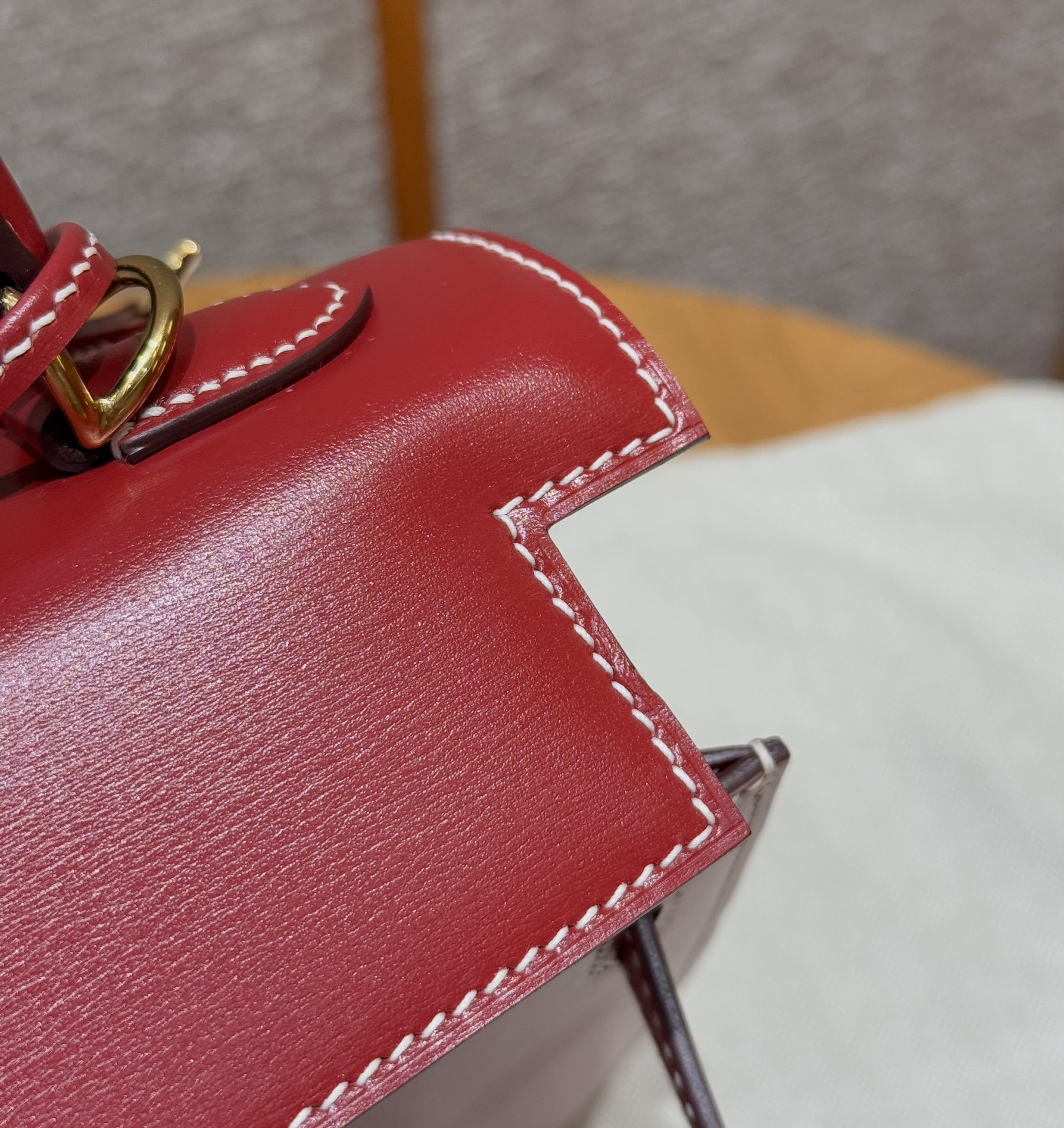 Hermès  Kelly 25 Rouge piment Box