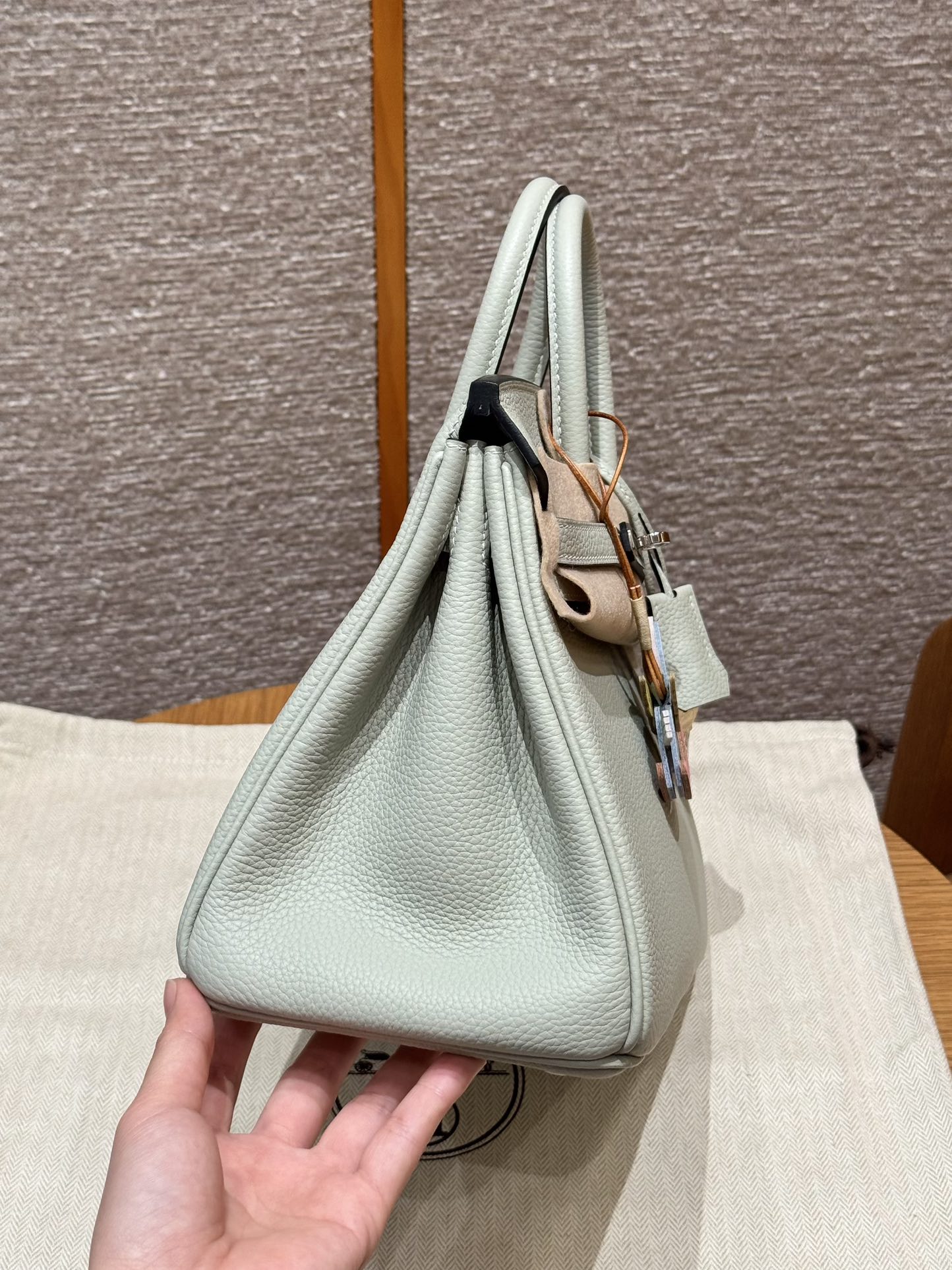 Hermès Birkin 25 Girs neve  togo