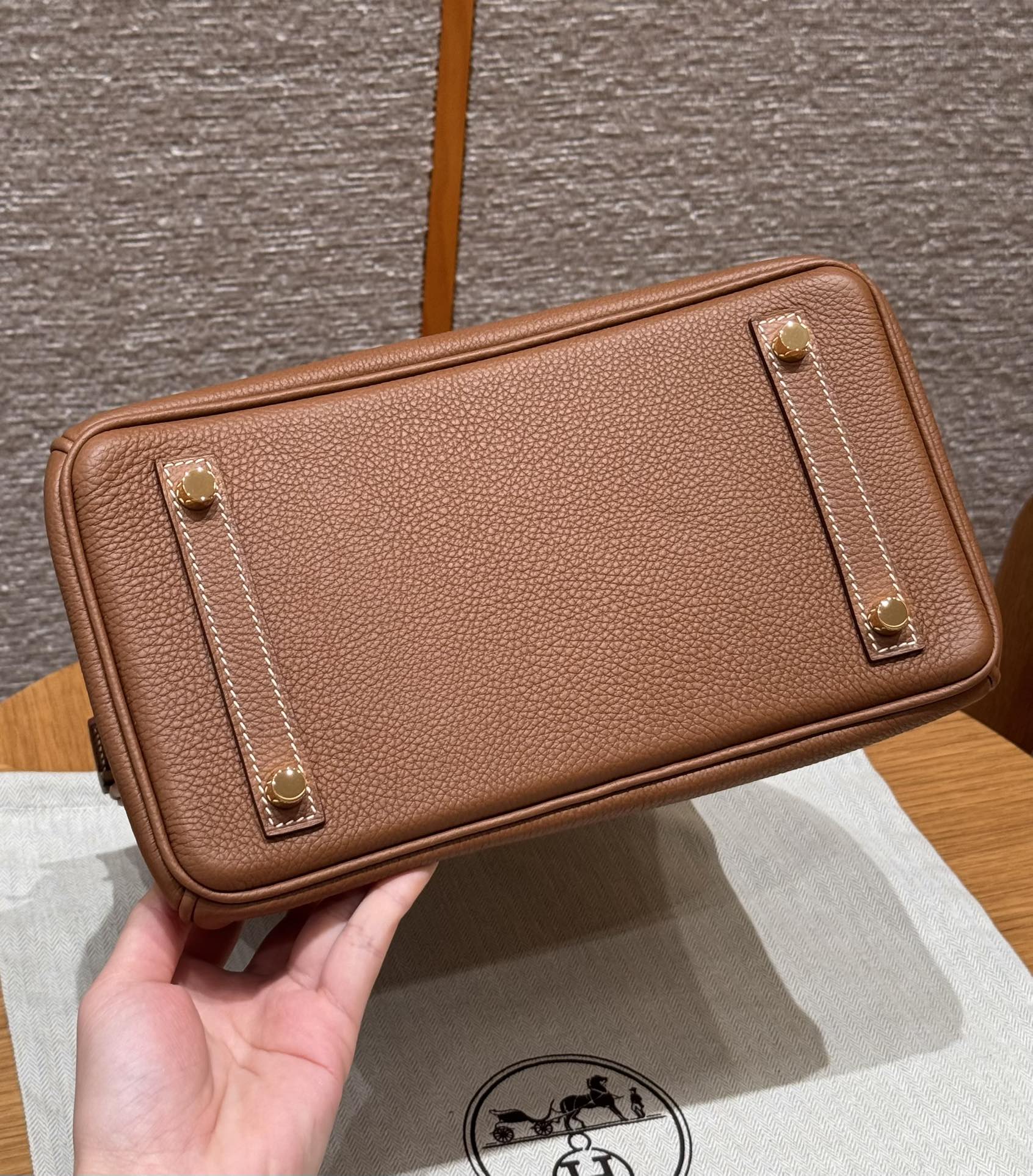 Hermès Birkin 25 Gold  togo