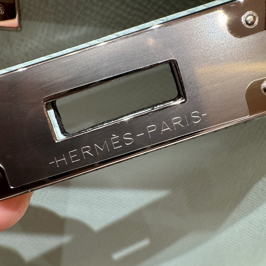 Hermès  Kelly 28 Blue zephyr eposm