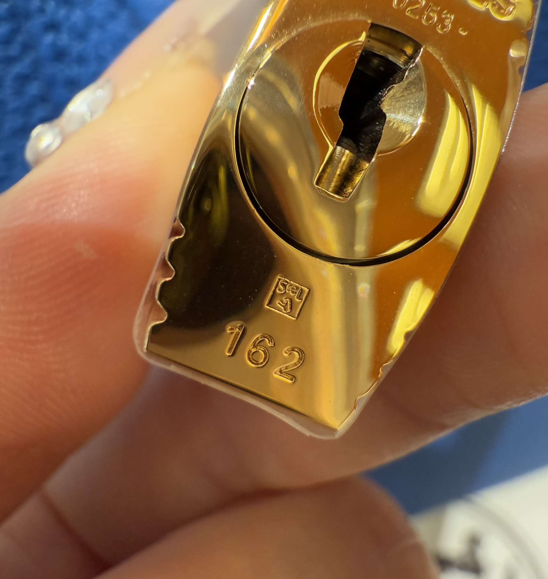 Hermès  Kelly 25 Blue France Togo