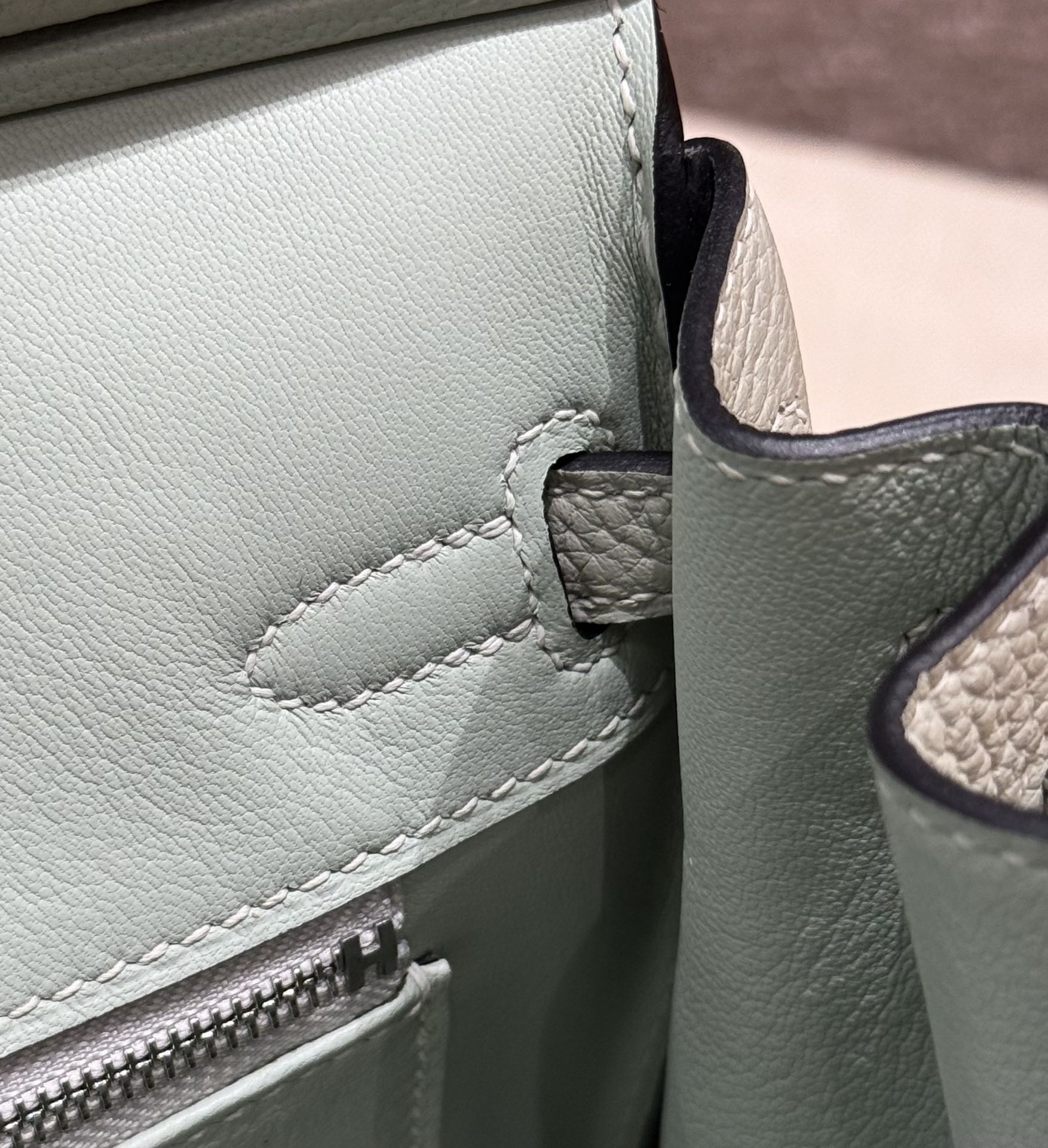 Hermès Birkin 25 Girs neve  togo