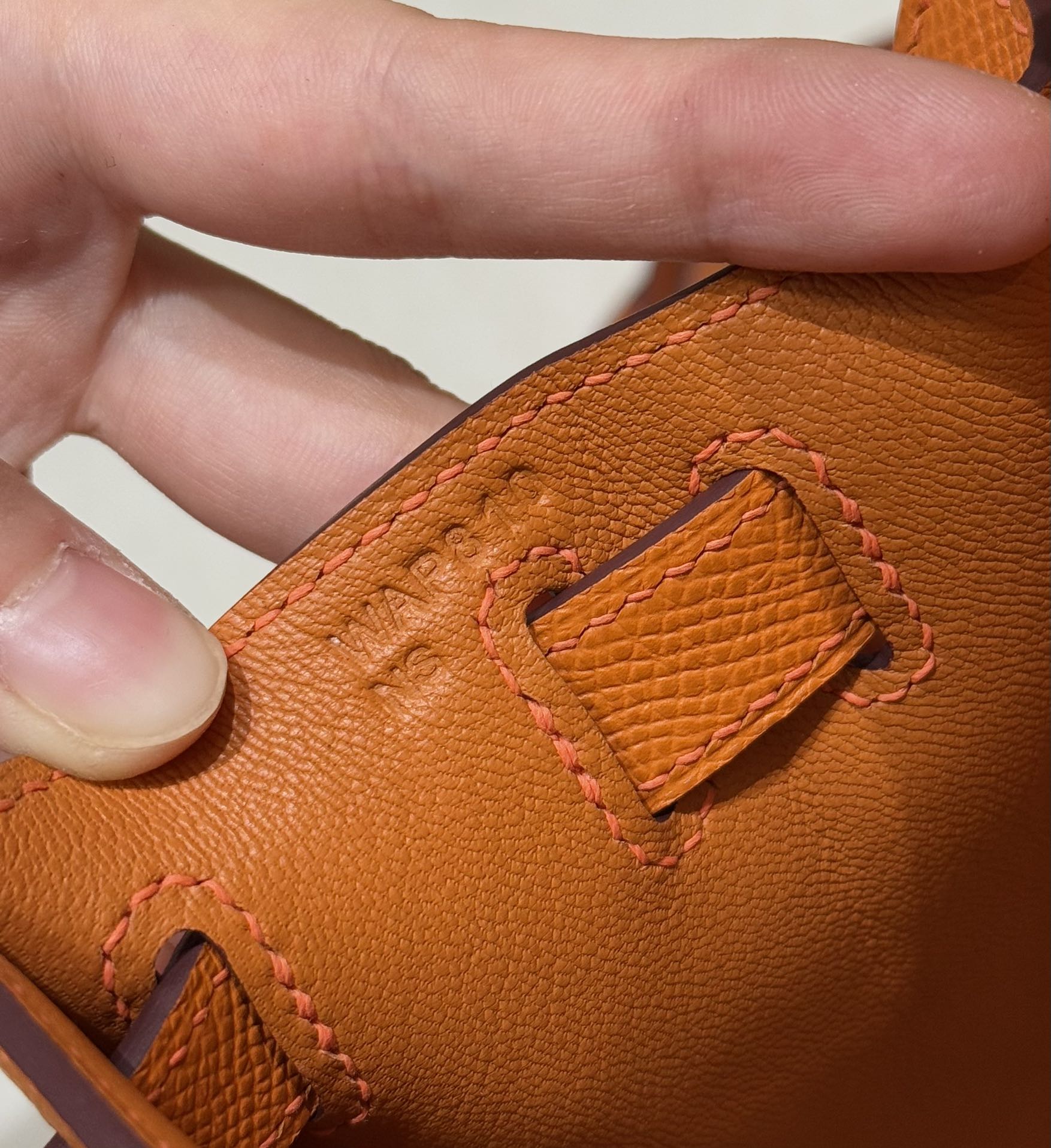 Hermès  Kelly 28 Orange  Eposm