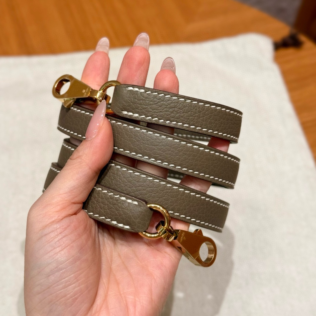 Hermès  Kelly 25 Etoupe Togo