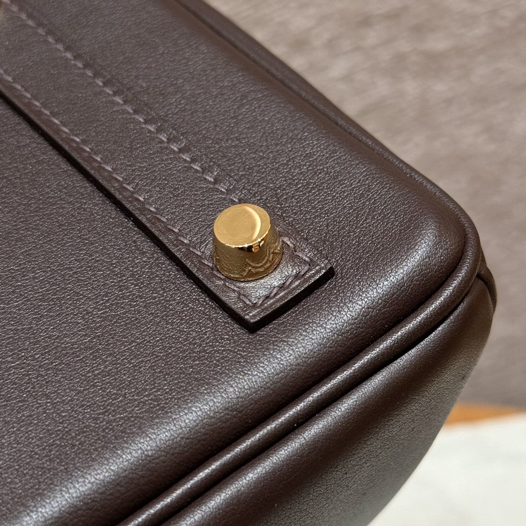 Hermès Birkin 25  chocolate swift