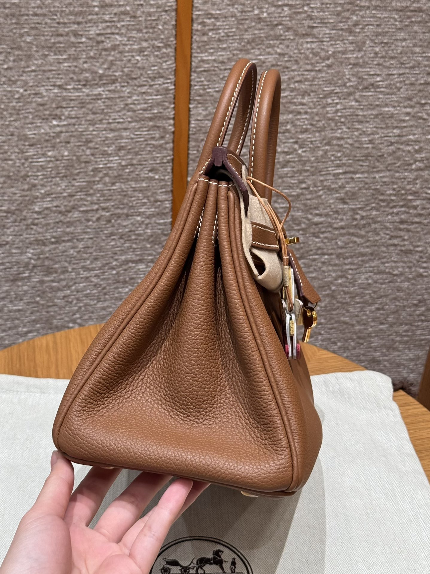 Hermès Birkin 25 Gold  togo