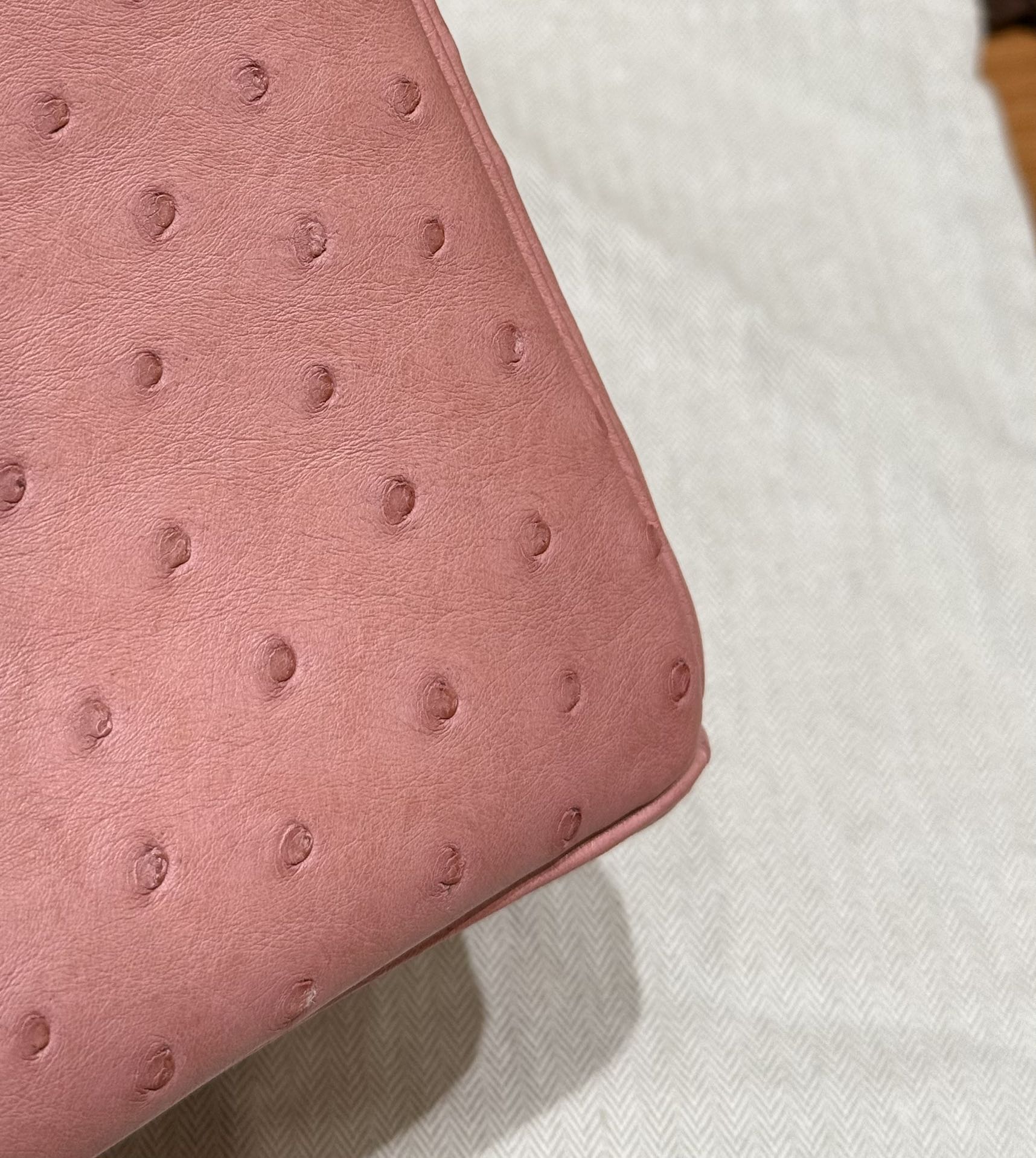 Hermès Birkin 25 Terre Cuite KK ostrich imported