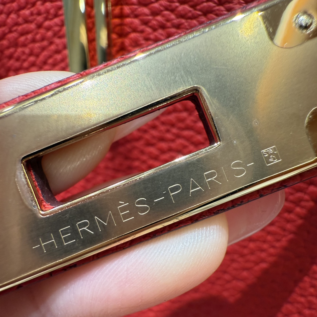 Hermès Birkin 35 Rouge casaque togo
