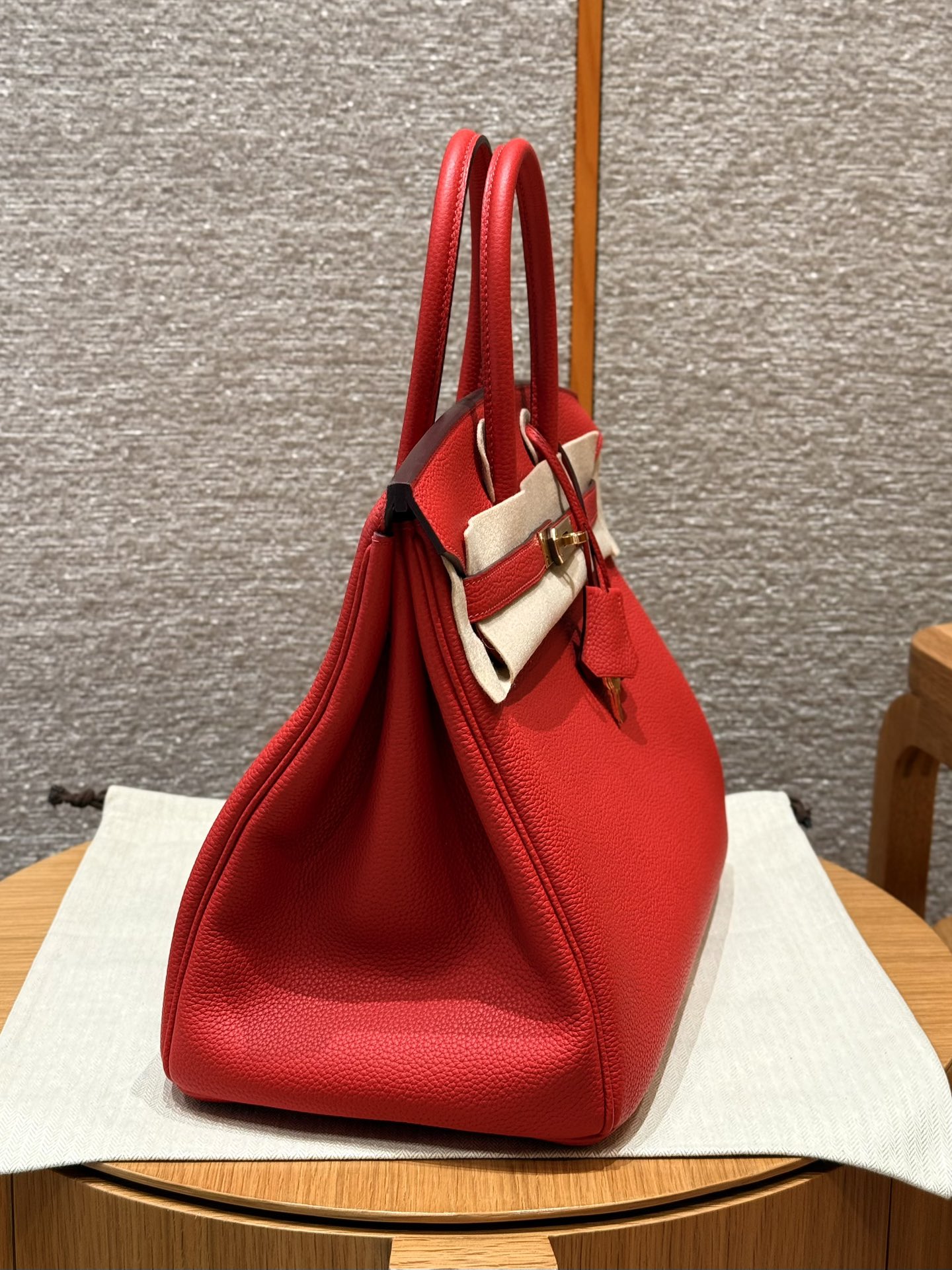Hermès Birkin 35 Rouge casaque togo