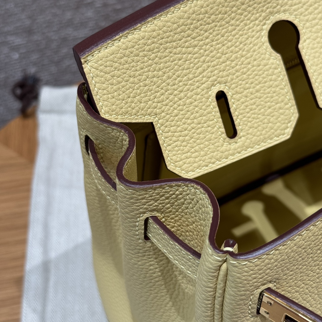 Hermès Birkin 25 Jaune Poussin Togo