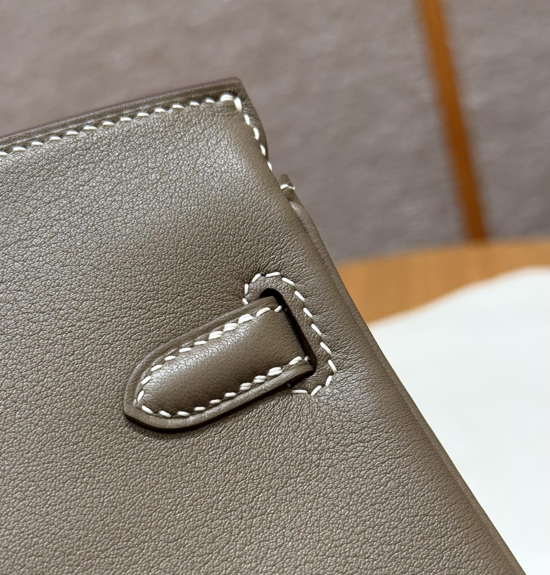 Hermès Birkin 25  Etoupe Swift