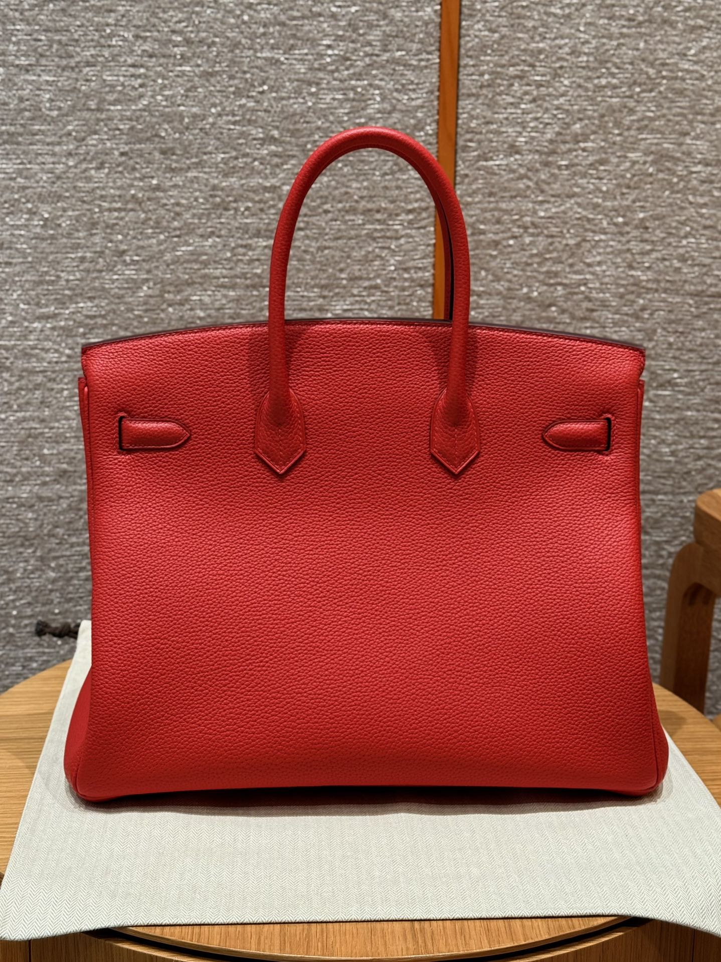 Hermès Birkin 35 Rouge casaque togo