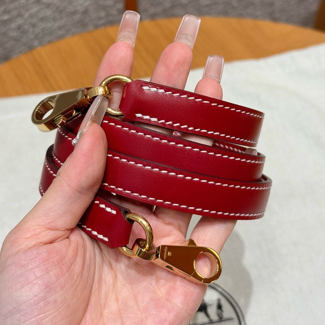 Hermès  Kelly 25 Rouge piment Box