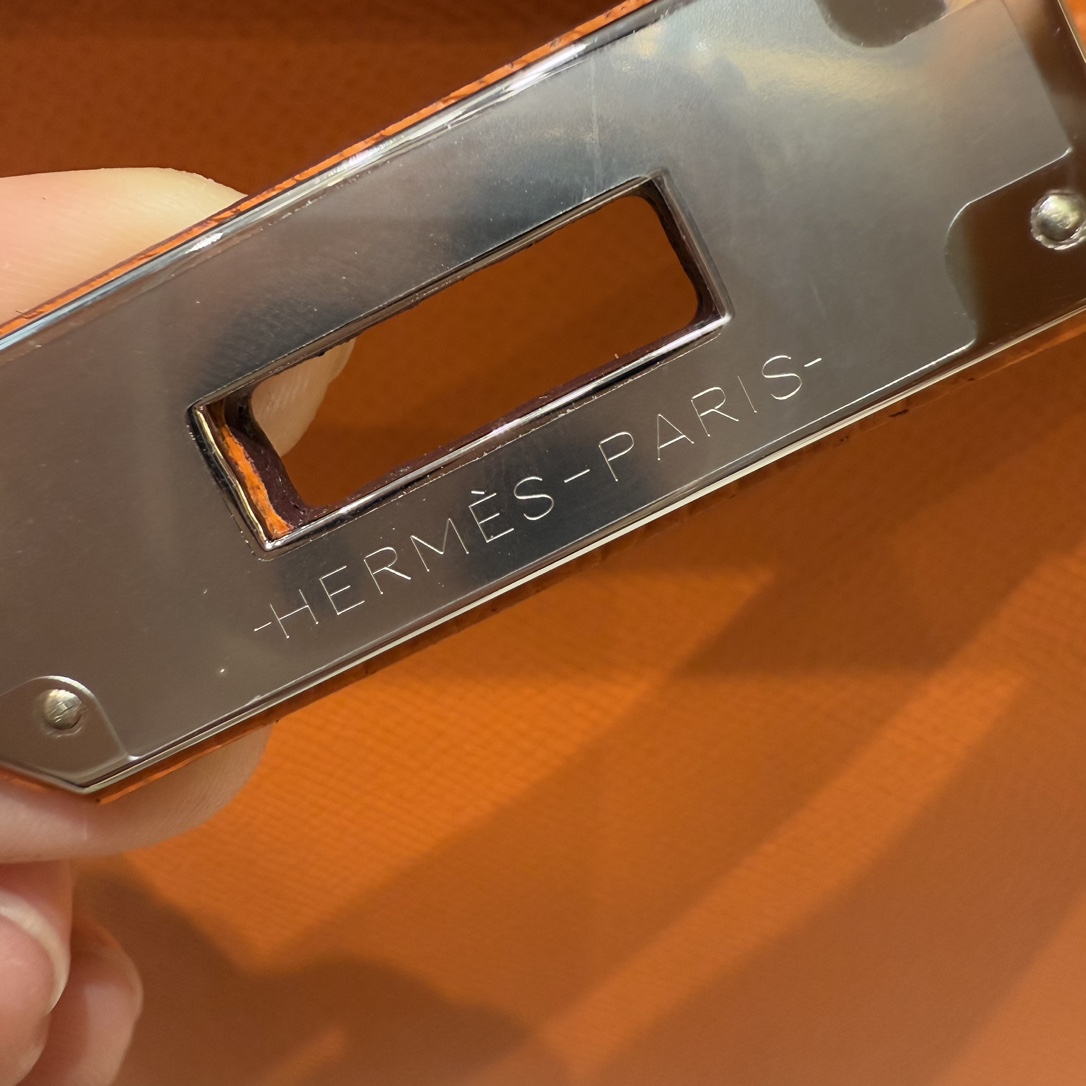 Hermès  Kelly 28 Orange  Eposm