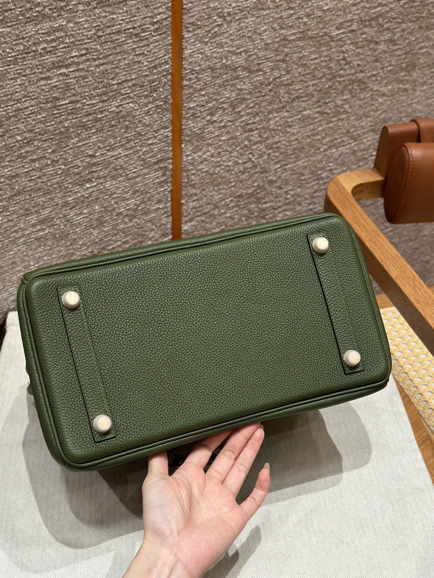 Hermès Birkin 30 olive Green Togo