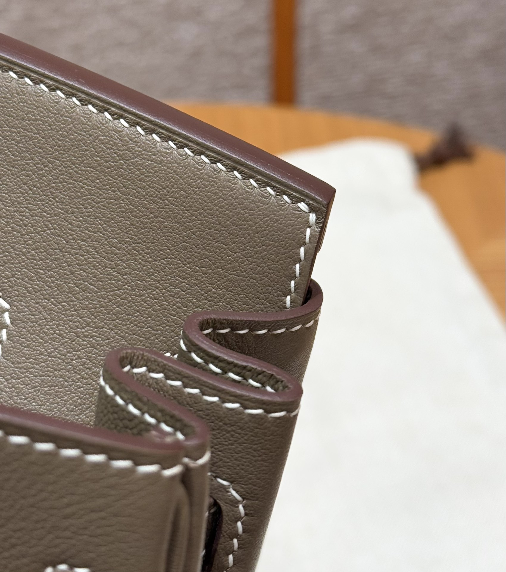 Hermès Birkin 25  Etoupe Swift