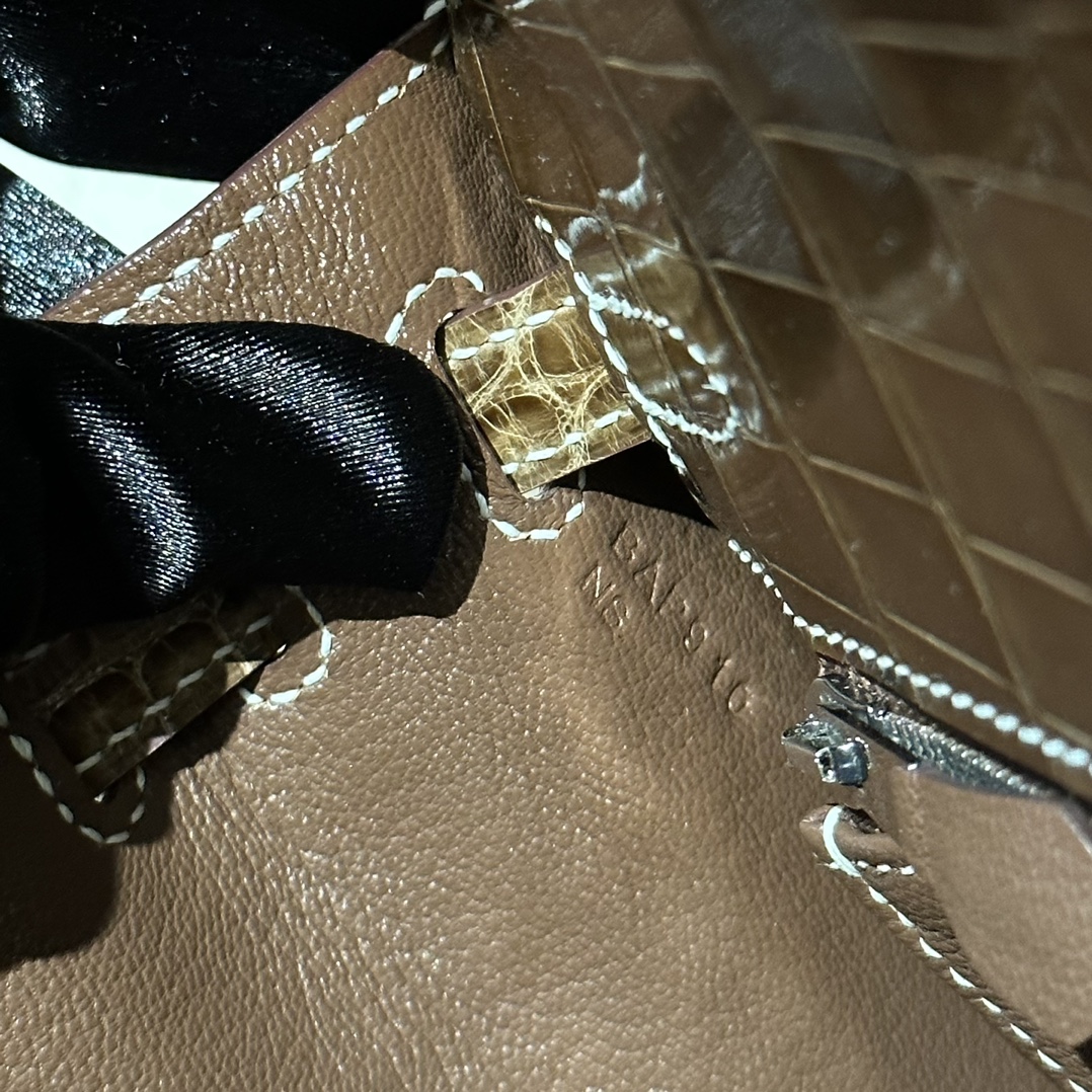 Hermès  Kelly 25 Ficelli  Alligator