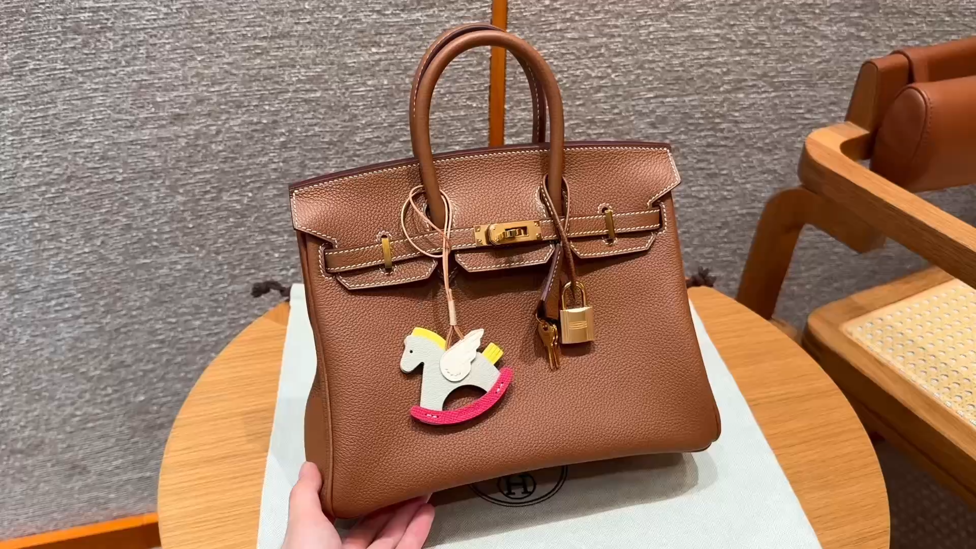 Hermès Birkin 25 Gold  togo