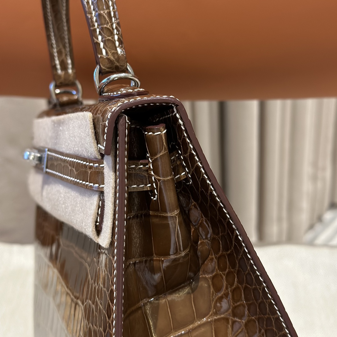 Hermès  Kelly 25 Ficelli  Alligator