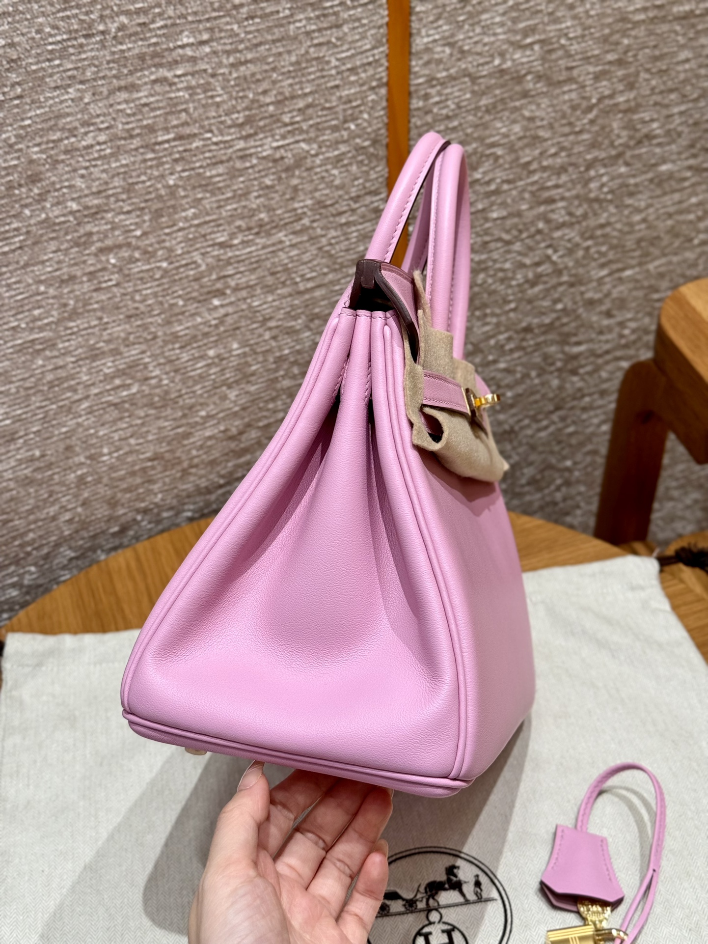 Hermès Birkin 25 Mauve Swift