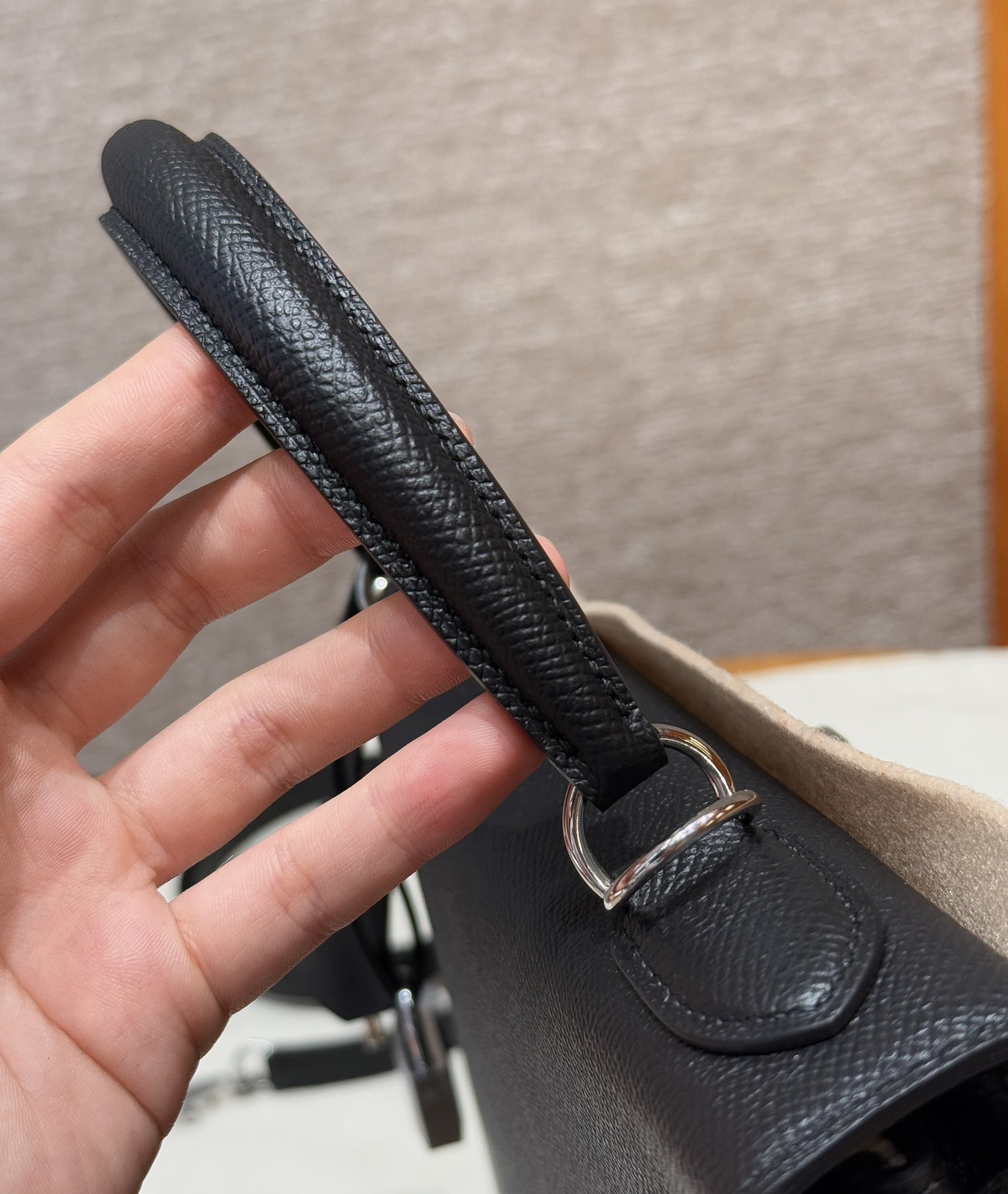 Hermès  Kelly 28 Noir  Eposm