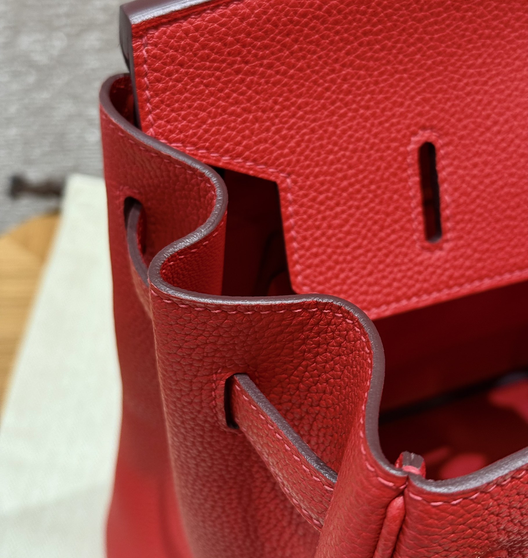 Hermès Birkin 35 Rouge casaque togo