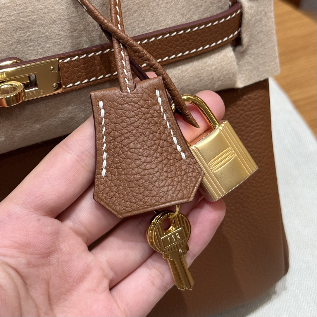 Hermès Birkin 25 Gold  togo