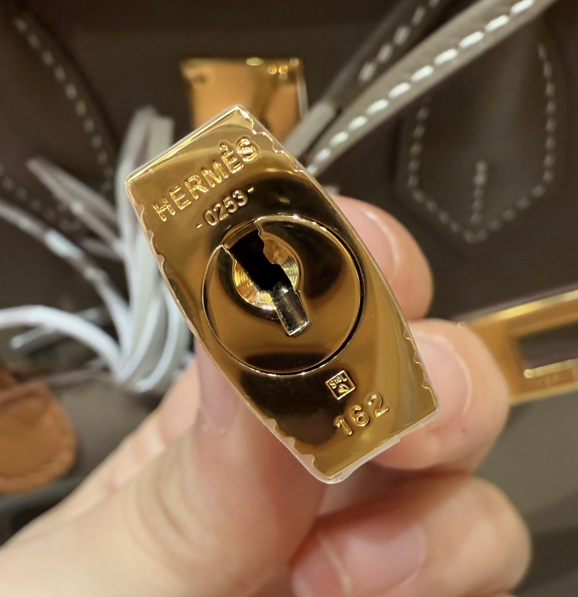 Hermès Birkin 25  Etoupe Swift