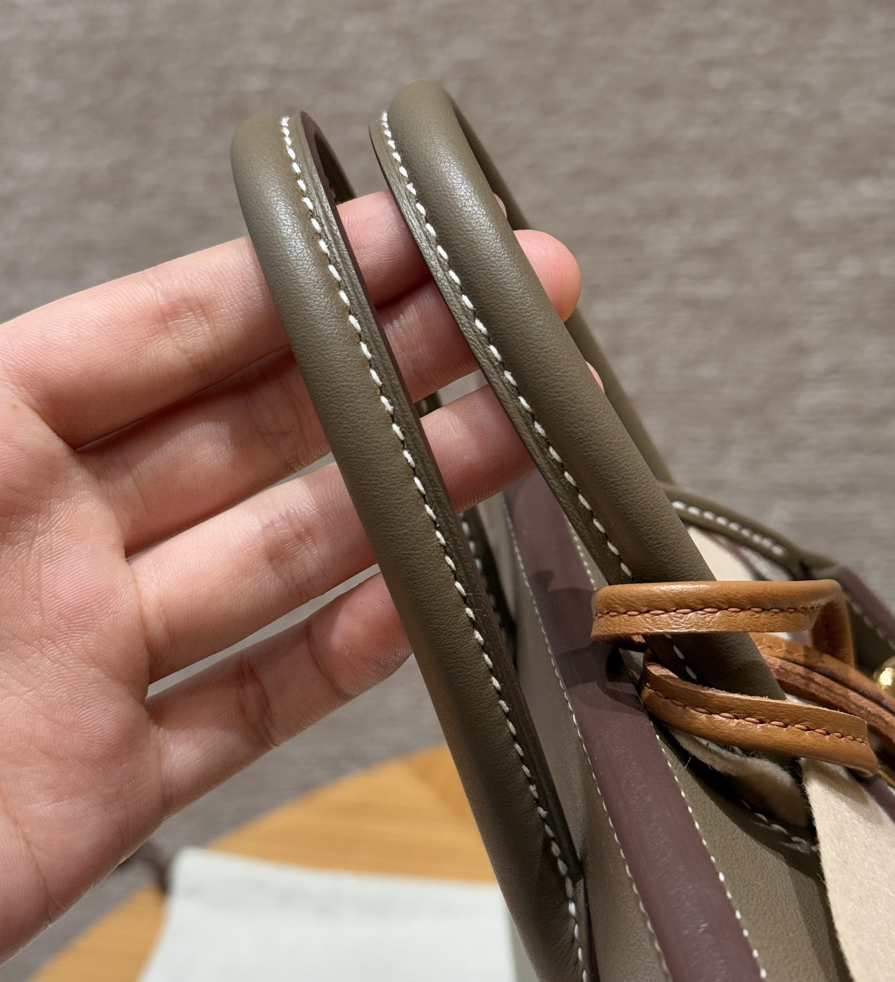 Hermès Birkin 25  Etoupe Swift