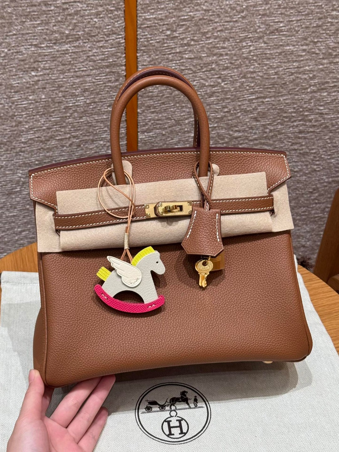 Hermès Birkin 25 Gold  togo