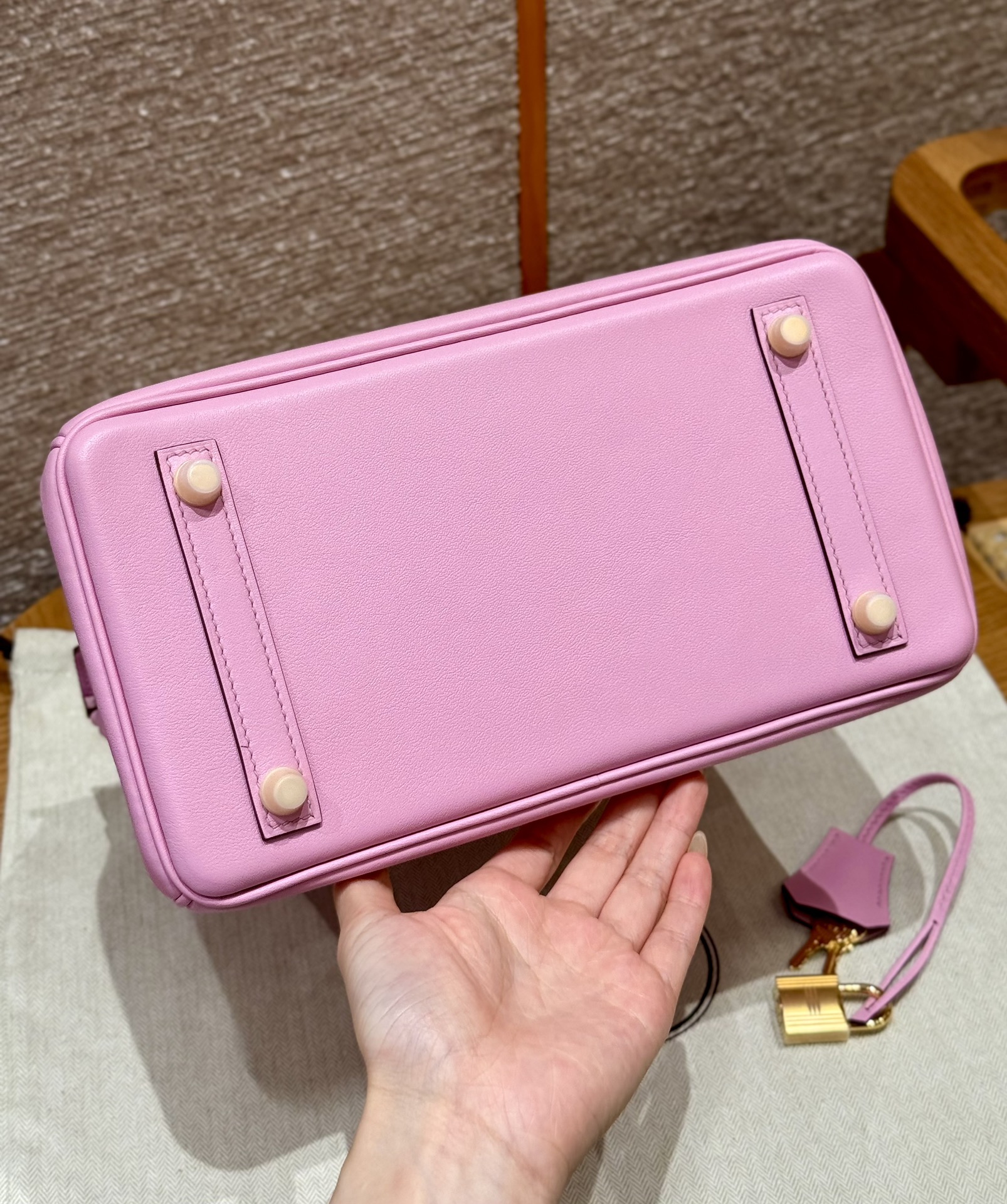 Hermès Birkin 25 Mauve Swift