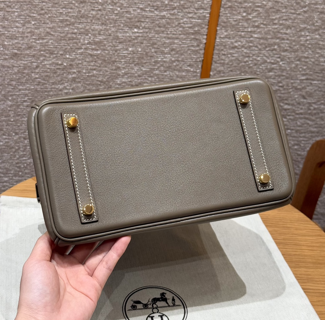 Hermès Birkin 25  Etoupe Swift