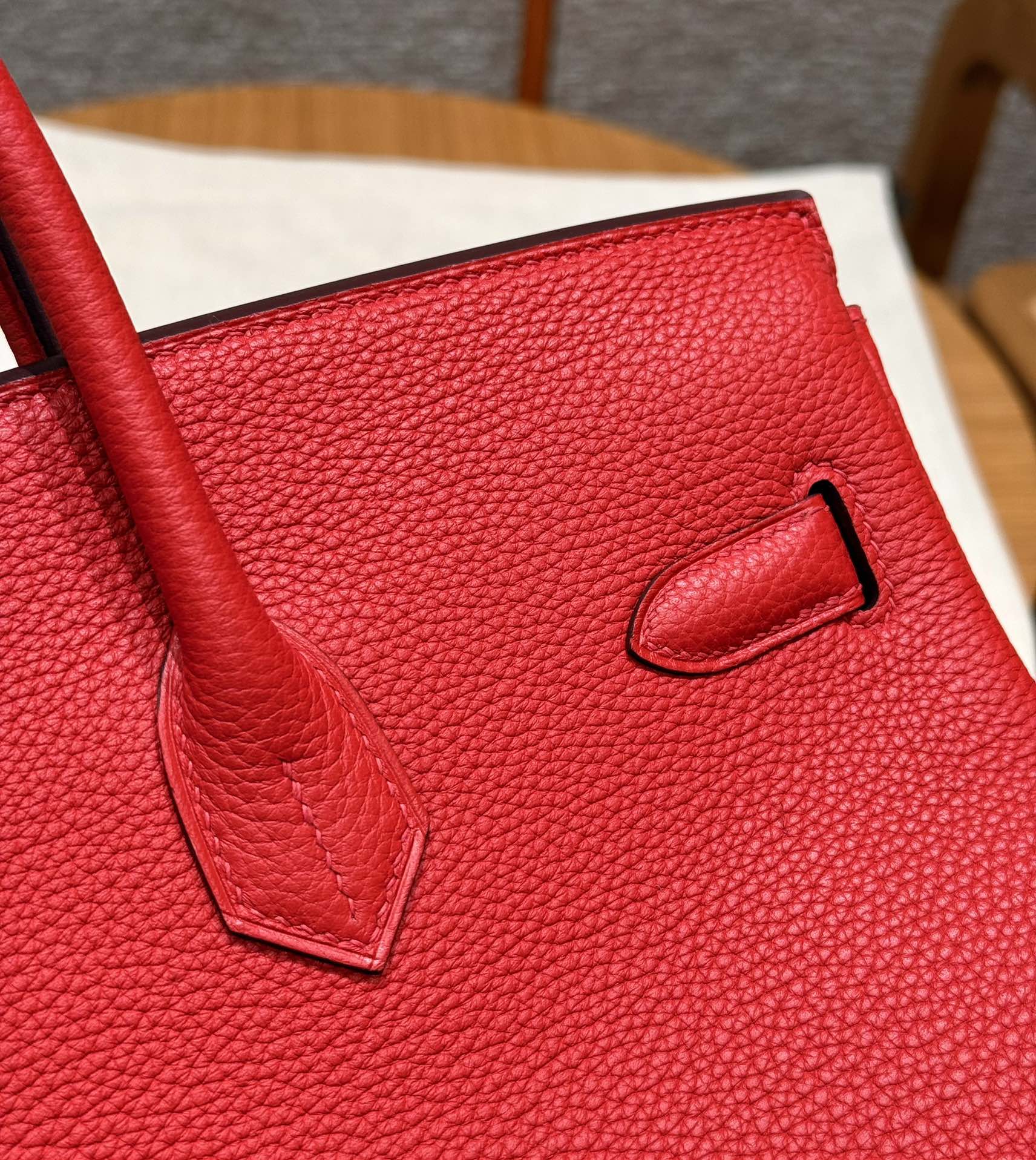 Hermès Birkin 35 Rouge casaque togo