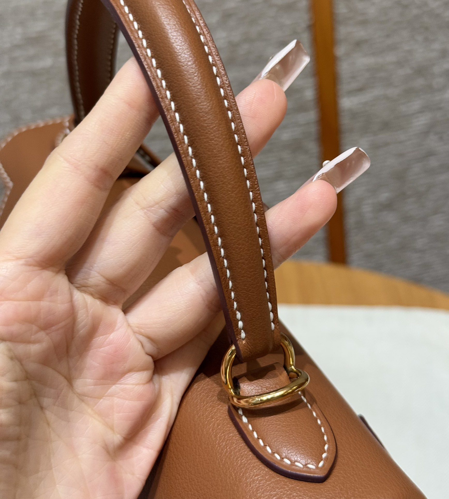 Hermès  Kelly 25 Gold  swift