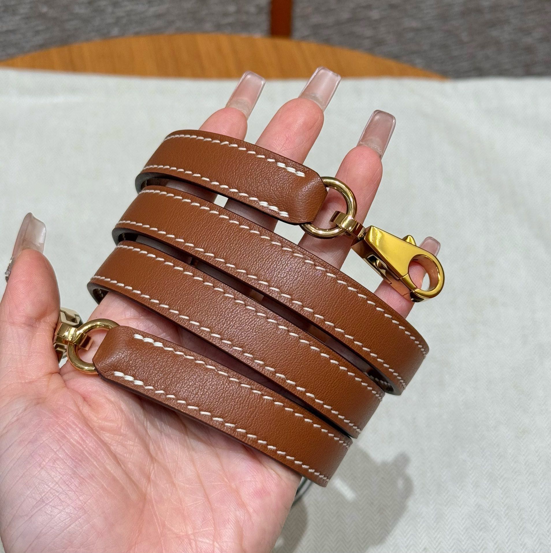 Hermès  Kelly 25 Gold  swift