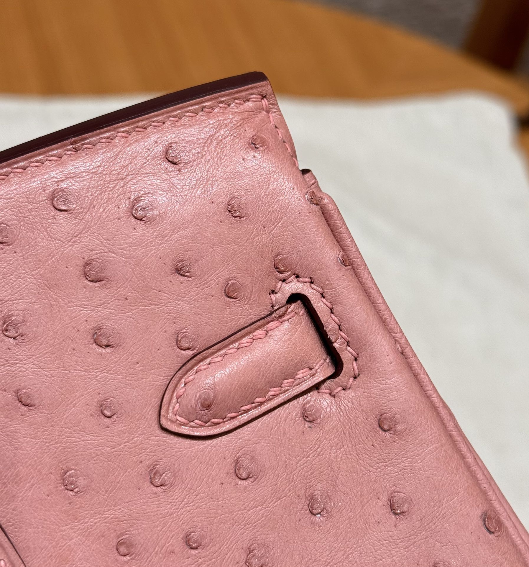 Hermès Birkin 25 Terre Cuite KK ostrich imported