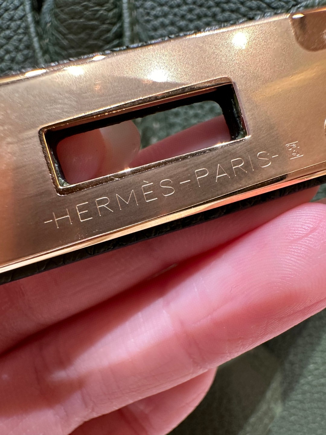 Hermès Birkin 30 olive Green Togo