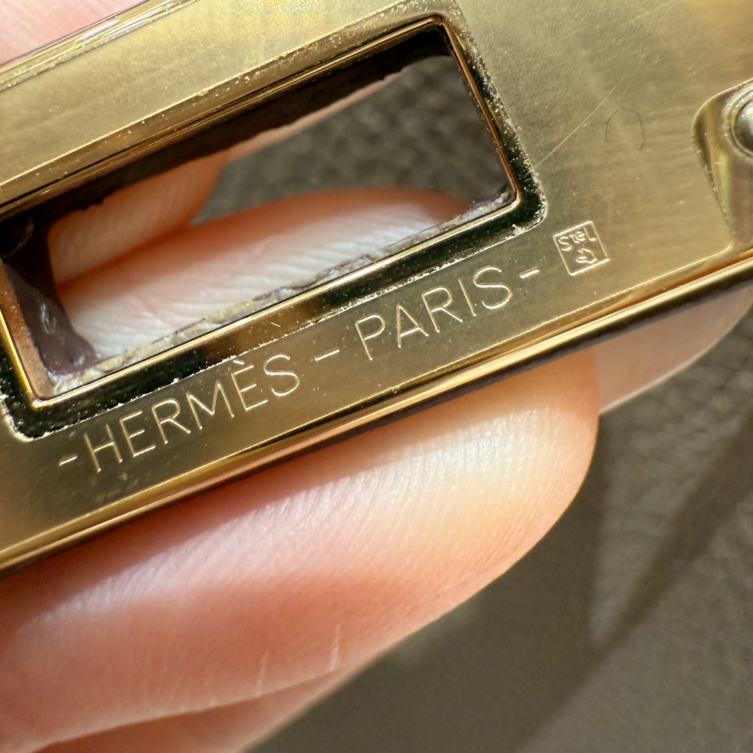 Hermès  Kelly 25 Etoupe Togo