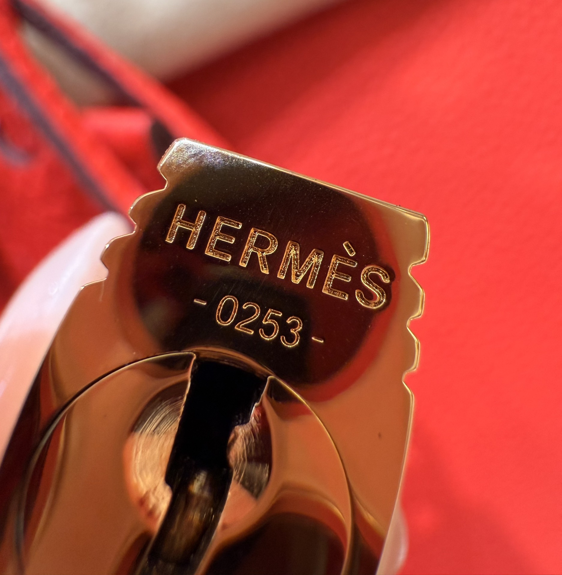 Hermès Birkin 35 Rouge casaque togo