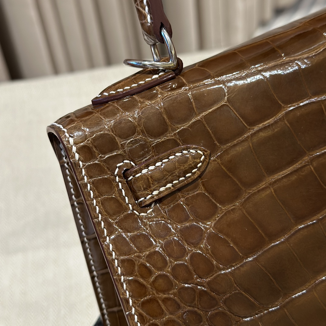 Hermès  Kelly 25 Ficelli  Alligator