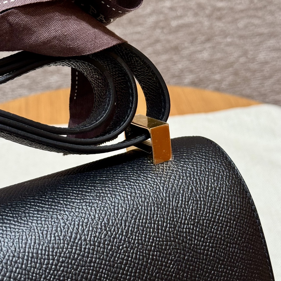 Hermès Constance 24 Noir Epsom