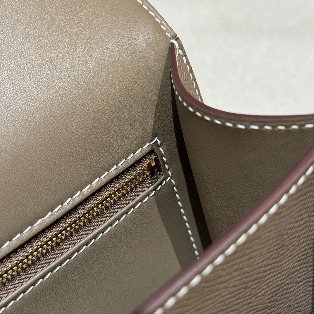 Hermès Constance 24 Etoupe Epsom